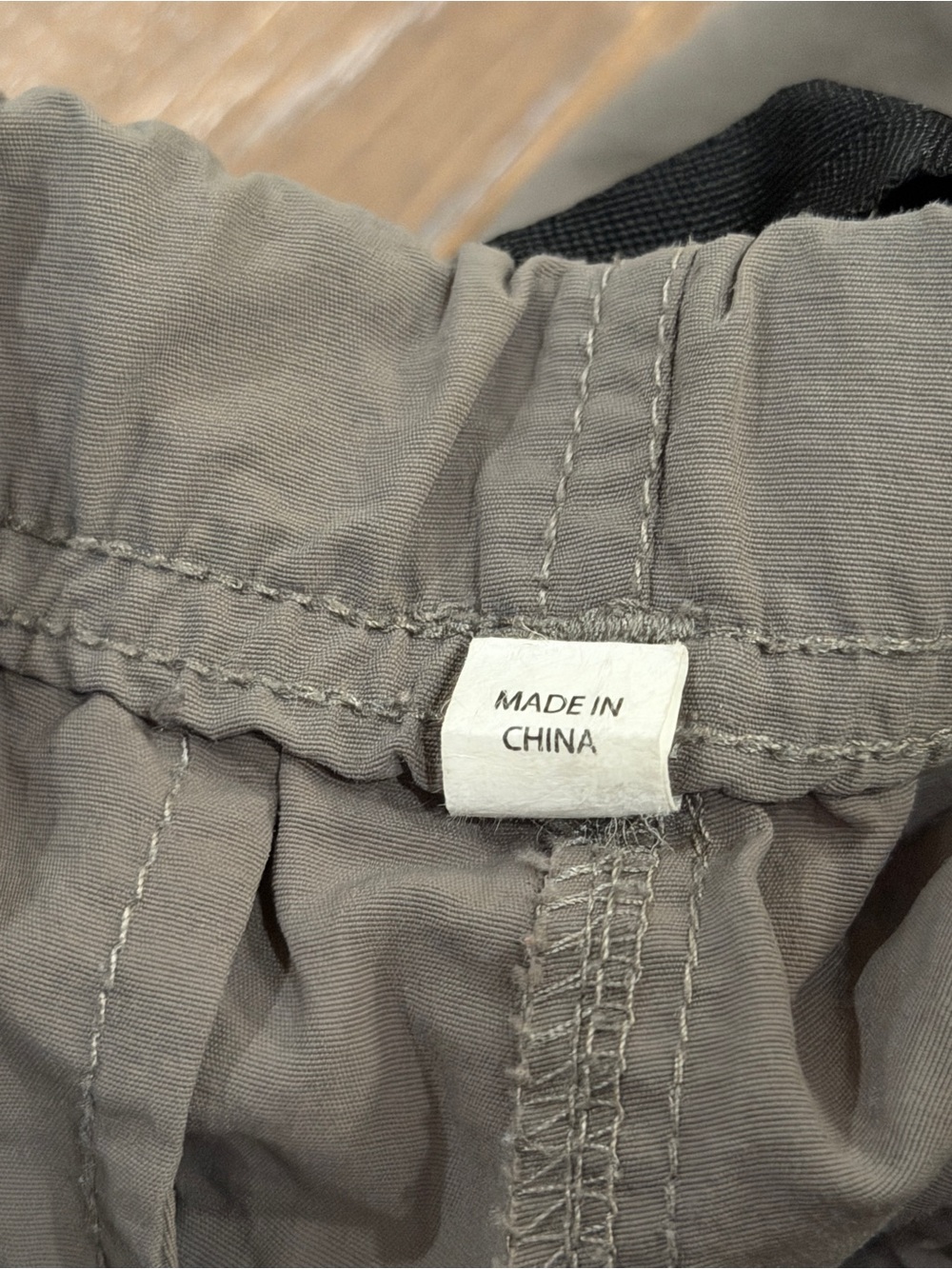 vintage gramicci lightweight nylon trail pants grey - large 29 - Picture 5 of 8